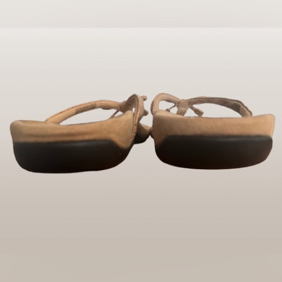 Vionic Bella Toe Post Sandal,“Gold Cork” sz 8 (Eur 38) - Picture 4 of 5